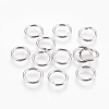 Tarnish Resistant 304 Stainless Steel Saw Cut Open Jump Rings STAS-P212-24P-01-1