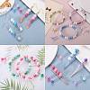 400Pcs 4 Colors Opaque Acrylic Beads MACR-SZ0001-79D-6