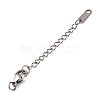 304 Stainless Steel Ends with Chains FIND-JF00169-1