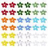 36Pcs 9 Colors Handmade Lampwork Beads LAMP-TA0001-64-3