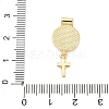 Religion Brass Pendants KK-H539-18G-01-3