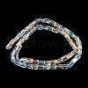 Electroplate Glass Beads Strands EGLA-C003-01-2