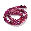 Natural Agate Beads Strands G-M437-C01-01H-3
