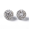 Grade A Rhinestone Pave Disco Ball Beads RB-Q102-12-2