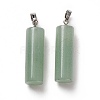Natural Green Aventurine Pendants G-E135-02P-02-2
