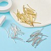 90Pcs 3 Colors Brass Tube Beads KK-YW0002-08B-5