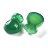 Natural Green Onyx Agate Cabochons G-H231-15-3
