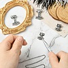 4Pcs 2 Styles 304 Stainless Steel Pendants STAS-CJ0002-86-5