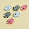 CHGCRAFT 6Pcs 3 Colors Food Grade Eco-Friendly Silicone Beads SIL-CA0002-03-3