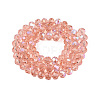 Electroplate Glass Beads Strands LS-EGLA-A044-T8mm-L21-3
