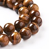 Natural Tiger Eye Beads Strands Z0RQS015-3