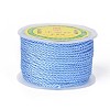 Polyester Milan Cord for DIY Jewelry Craft Making OCOR-F011-D13-1