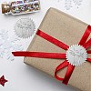 34 Sheets Silver Foil Embossed PET Picture Sticker DIY-WH0528-009-5