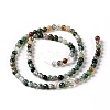 Round Natural Indian Agate Beads Strands G-S122-6mm-3
