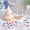 600Pcs 24 Colors Transparent Crackle Glass Beads CCG-PH0001-12-4