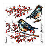 PVC Sakura Stamp DIY-WH0486-008-1