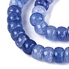 Ombre Effect Dyed Glass Beads Strands X-GLAA-Q106-05A-A16-3