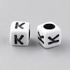 Opaque Acrylic Beads SACR-Q188-02K-2