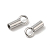 925 Sterling Silver Cord Ends STER-P055-01B-P-2