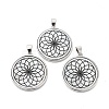 Natural White Shell Pendants SHEL-G017-01P-02-1