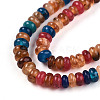 Dyed Natural White Jade Beads Strands G-T139-57A-11-3