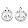 201 Stainless Steel Charms STAS-R116-072-2