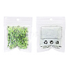 Transparent Light Green Acrylic Beads TACR-YW0001-09B-8