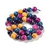Natural Fire Crackle Agate Beads Strands G-M437-A01-01B-3