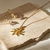 304 Stainless Steel Pendant Necklaces for Women WGFC427-03-1