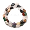 Natural & Synthetic Mixed Gemstone Beads Strands G-A279-B02-01-3