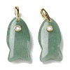 Natural Green Aventurine Pendants G-A297-01G-20-1