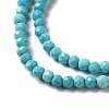 Natural Howlite Beads Strands G-C025-02A-01-4