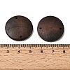 Natural Wood Links Connector Charms WOOD-A026-12-3