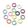 Spray Painted Alloy Spring Gate Ring X-PALLOY-H131-10-1