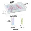 50Pcs Baking Paint Glass Pendants GLAA-FS0001-91-4