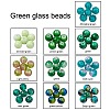 10 Style Spray Painted & Drawbench Transparent & Baking Paint Glass Beads GLAA-YW0001-26E-2