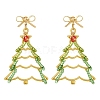 3 Pairs Brass Stud Earring & 304 Stainless Steel Leverback Earring Sets EJEW-MZ00496-3