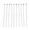 304 Stainless Steel Head Pins STAS-T065-50mm-20P-1