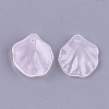 Transparent Spray Painted Glass Pendants GLAA-S183-26A-2