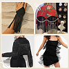10 Yards Polyester Tassel Ribbon OCOR-WH0078-133-6
