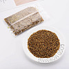 Plated Glass Bugle Beads SEED-S046-01A-41-2