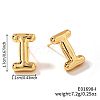 Brass Stud Earrings UV9543-9-1