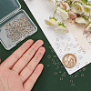   300Pcs 6 Styles Brass & Stainless Steel Jump Rings FIND-PH0007-16-3