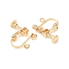 316 Surgical Stainless Steel Clip-on Earring Findings STAS-H240-45G-2
