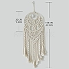 Round Cotton Macrame Wall Hanging PW-WG85736-01-2