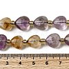 Natural Ametrine Beads Strands G-F799-C01-01-5