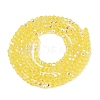 Transparent Glass Beads Strands LS-EGLA-N028-01A-A08-3