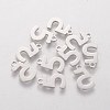 Tarnish Resistant 201 Stainless Steel Charms STAS-Q201-T408-5-1