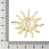Hammered Alloy Pendants X-PALLOY-B016-03A-G-3