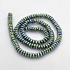 Electroplate Non-magnetic Synthetic Hematite Beads Strands G-J208C-08-2